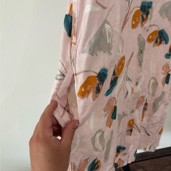 Rachel Zoe Pink and Orange Midi Dress - Picture 4 of 5